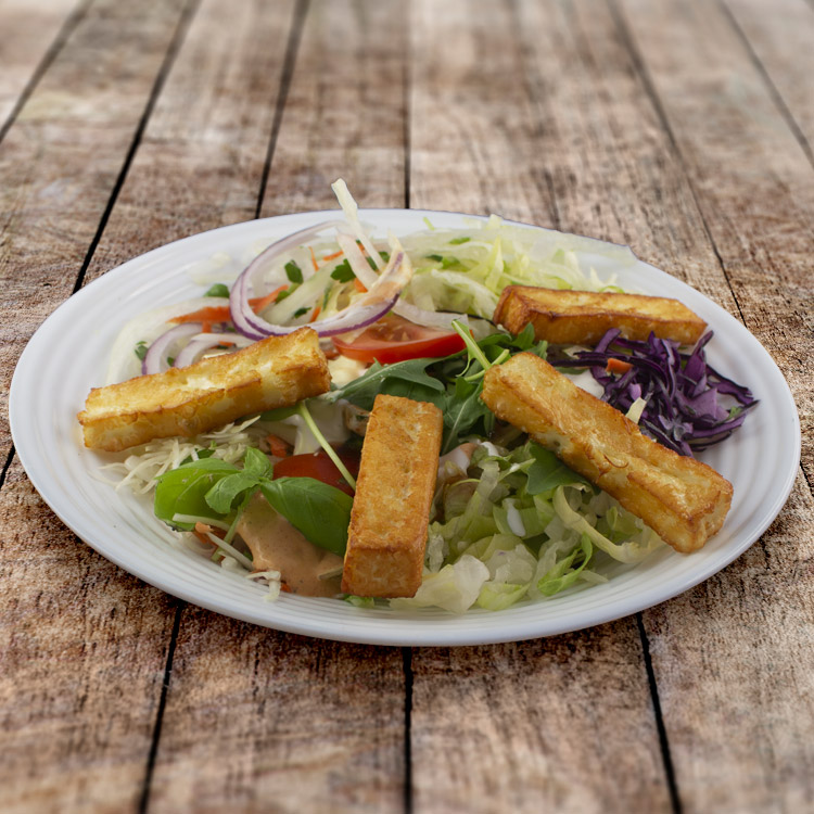 halloumi-salat